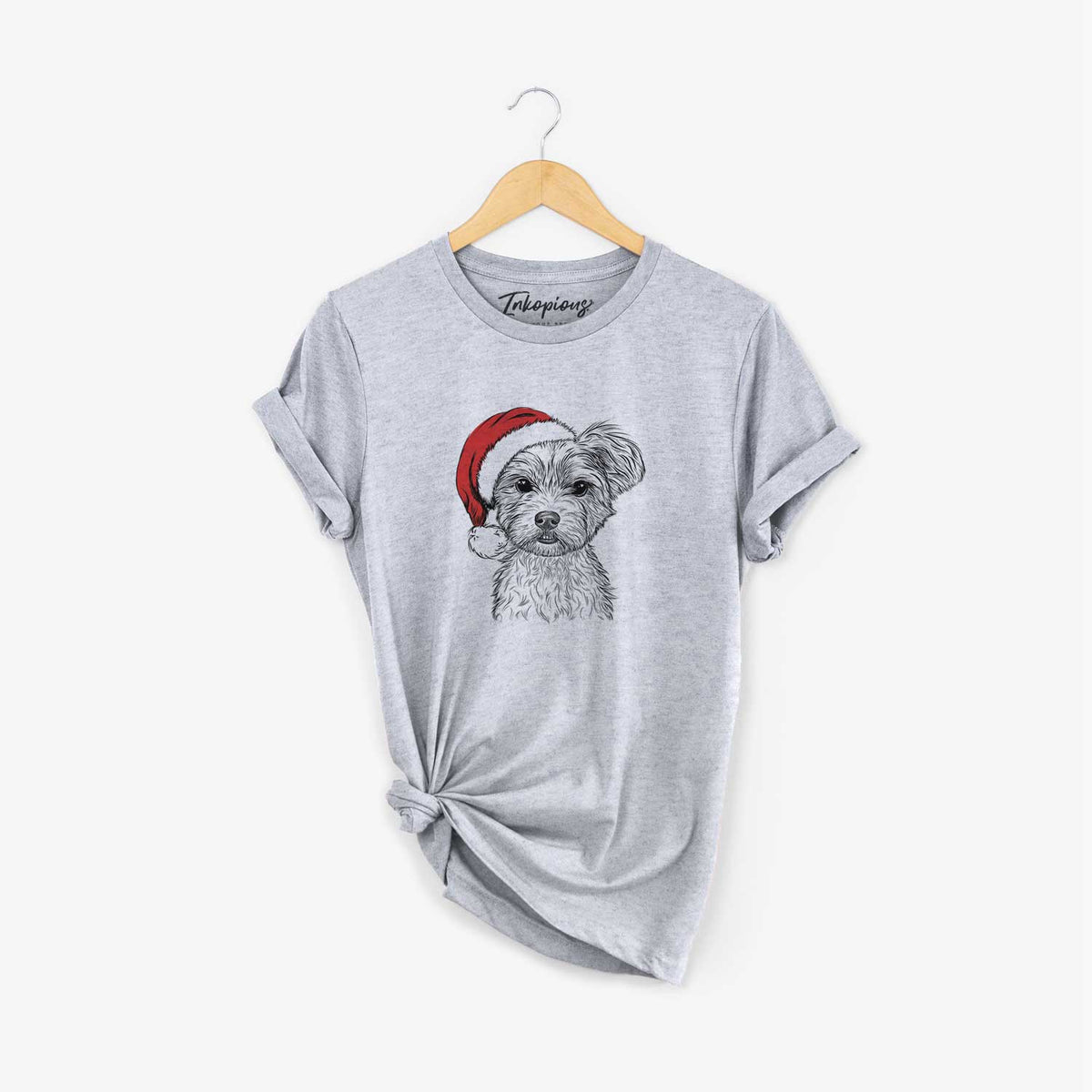 Santa William Mitchell Newman the Yorkshire Terrier - Unisex Crewneck