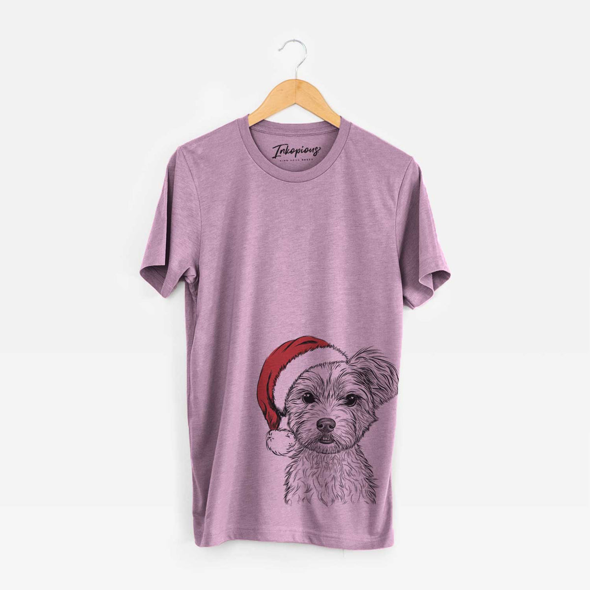 Santa William Mitchell Newman the Yorkshire Terrier - Unisex Crewneck