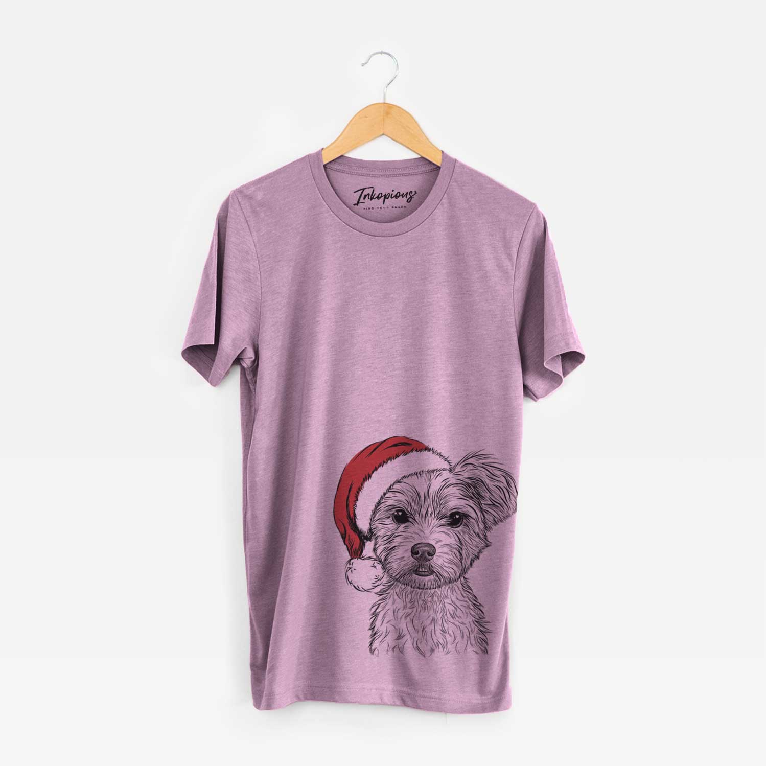 Santa William Mitchell Newman the Yorkshire Terrier - Unisex Crewneck