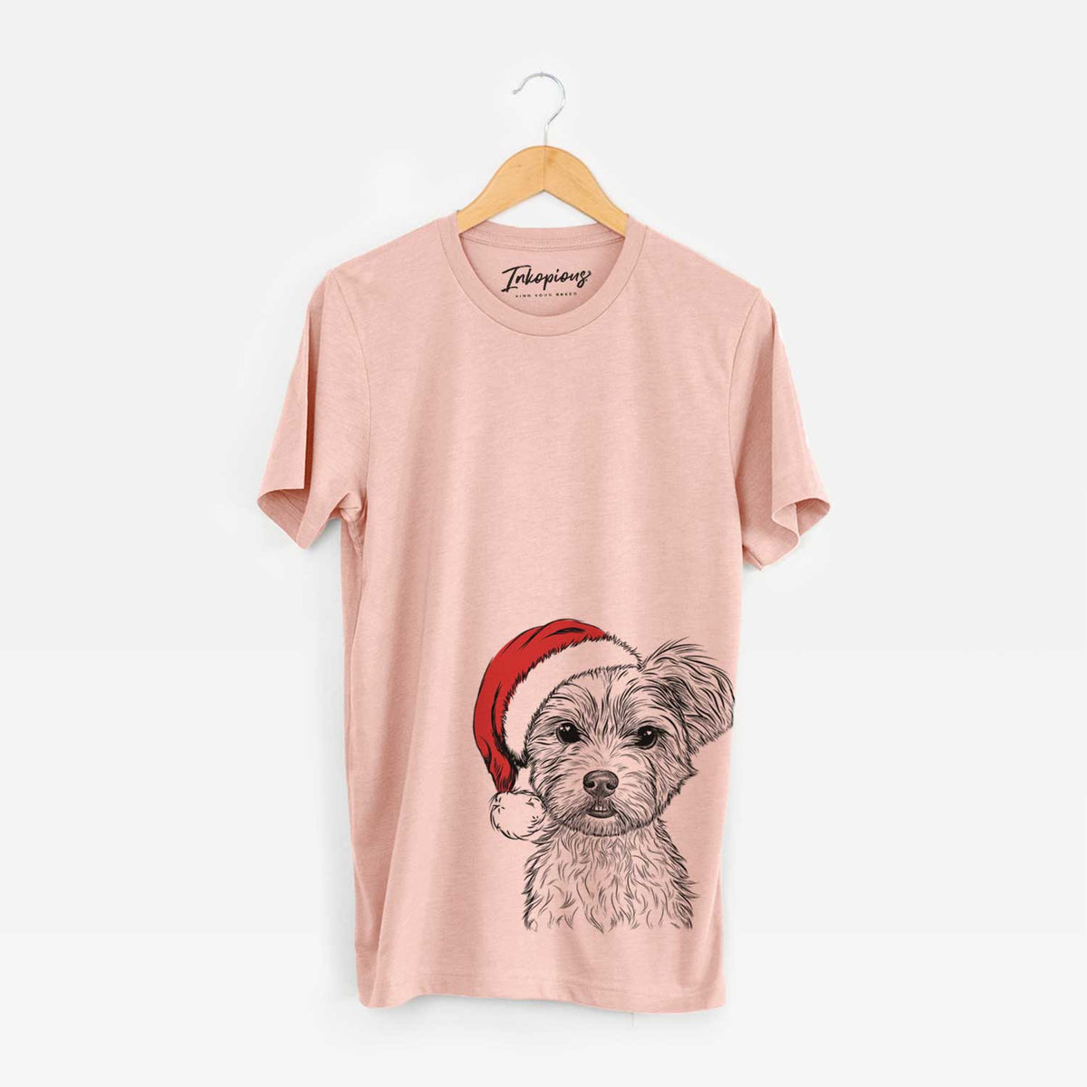 Santa William Mitchell Newman the Yorkshire Terrier - Unisex Crewneck