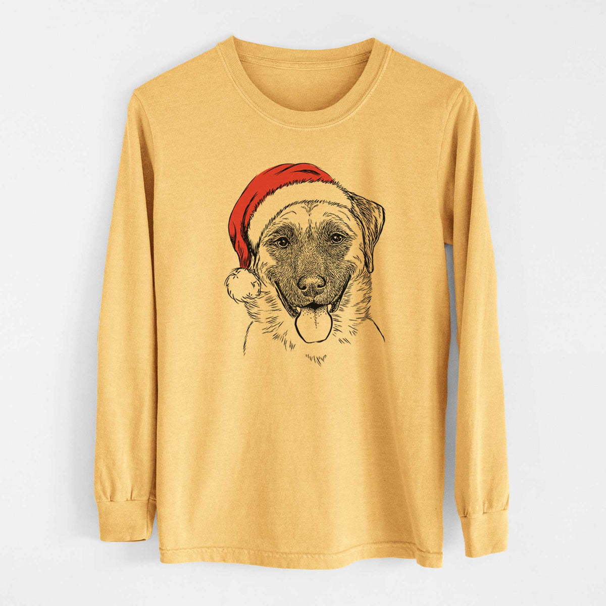 Santa Willow the Anatolian Shepherd - Heavyweight 100% Cotton Long Sleeve