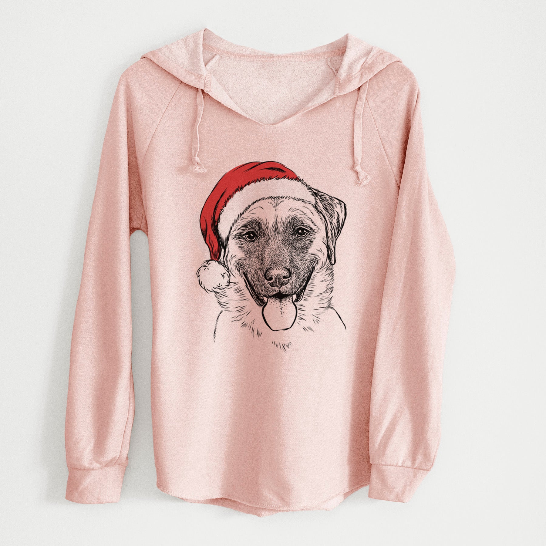 Santa Willow the Anatolian Shepherd - Cali Wave Hooded Sweatshirt