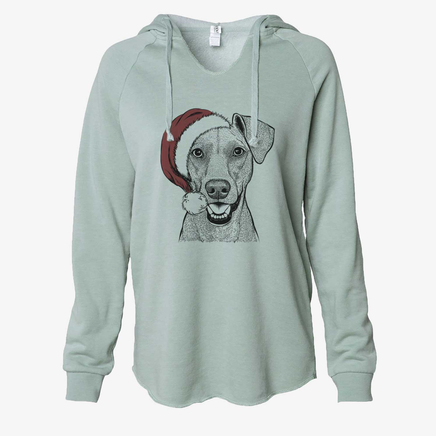 Willow the German Pinscher - Cali Wave Hooded Sweatshirt