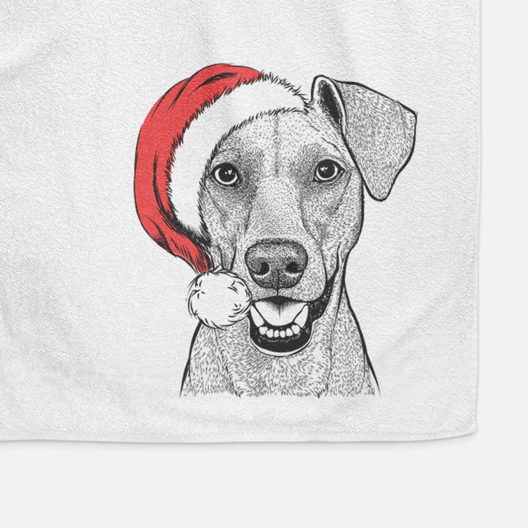 Willow the German Pinscher Decorative Hand Towel