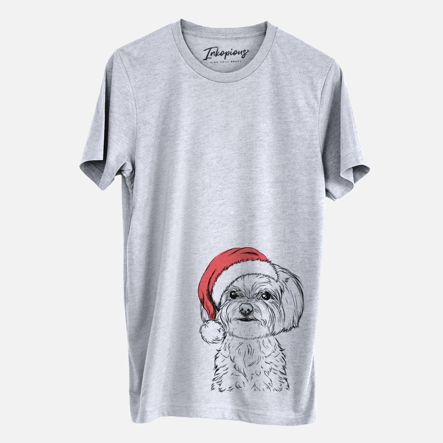 Santa Willow the Maltese - Unisex Crewneck
