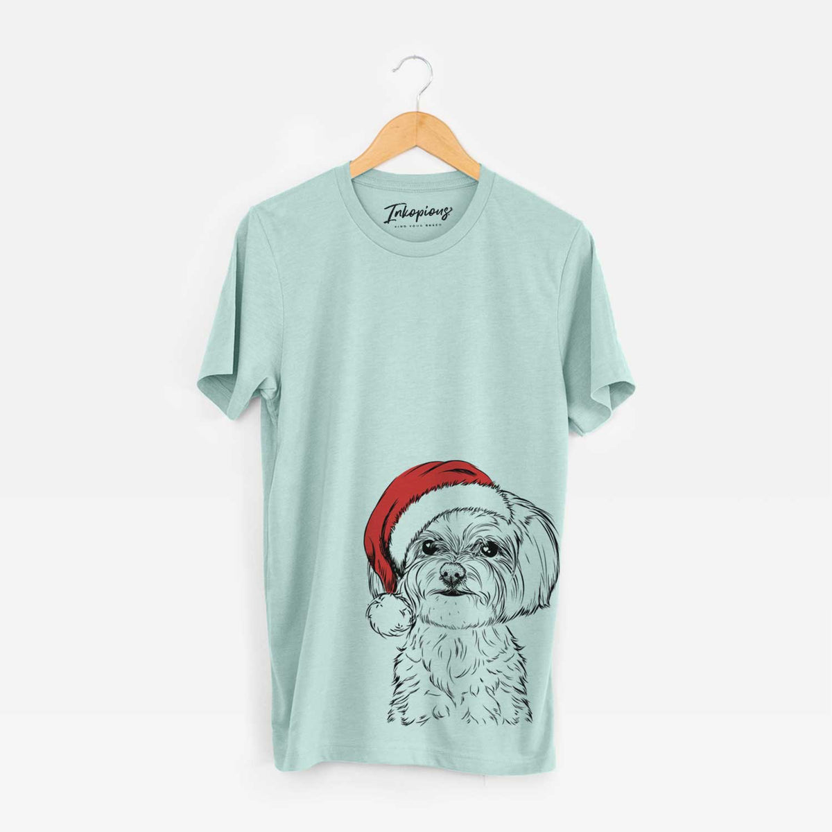 Santa Willow the Maltese - Unisex Crewneck