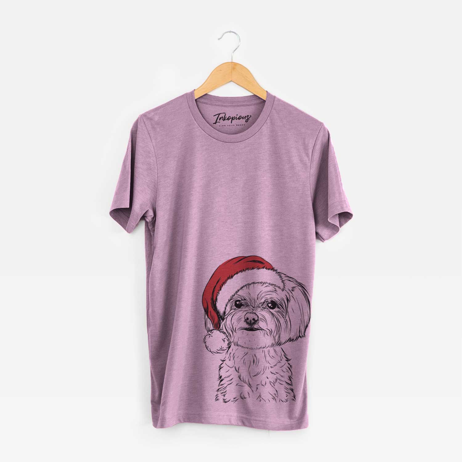 Santa Willow the Maltese - Unisex Crewneck