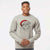 Santa Winston the English Bulldog - Unisex Pigment Dyed Crew Sweatshirt