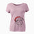 Winston the English Bulldog - Women's V-neck Shirt