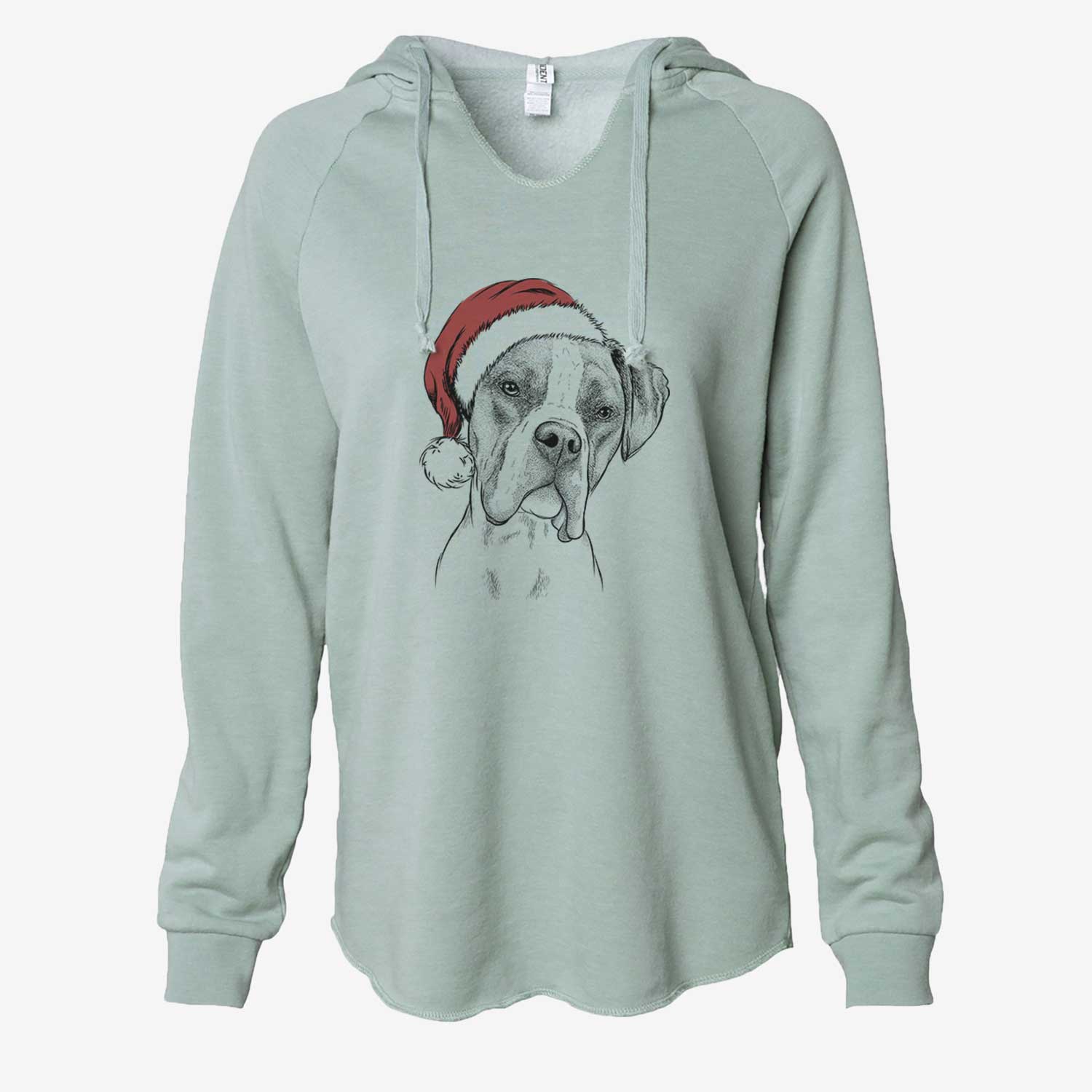 Winston the Boxer - Cali Wave Hooded Sweatshirt