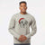 Santa Winston the Boxer - Unisex Pigment Dyed Crew Sweatshirt