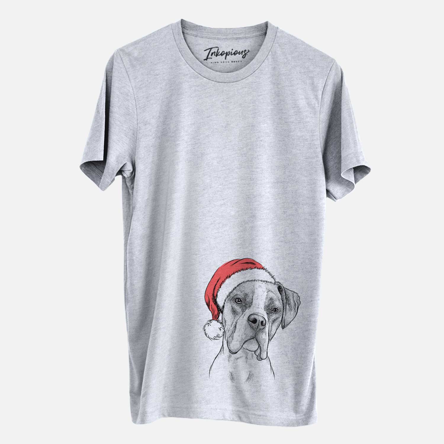 Santa Winston the Boxer - Unisex Crewneck