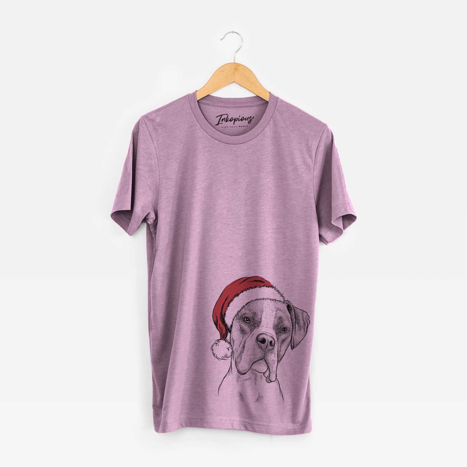 Santa Winston the Boxer - Unisex Crewneck