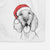 Winston the Redbone Coonhound Decorative Hand Towel