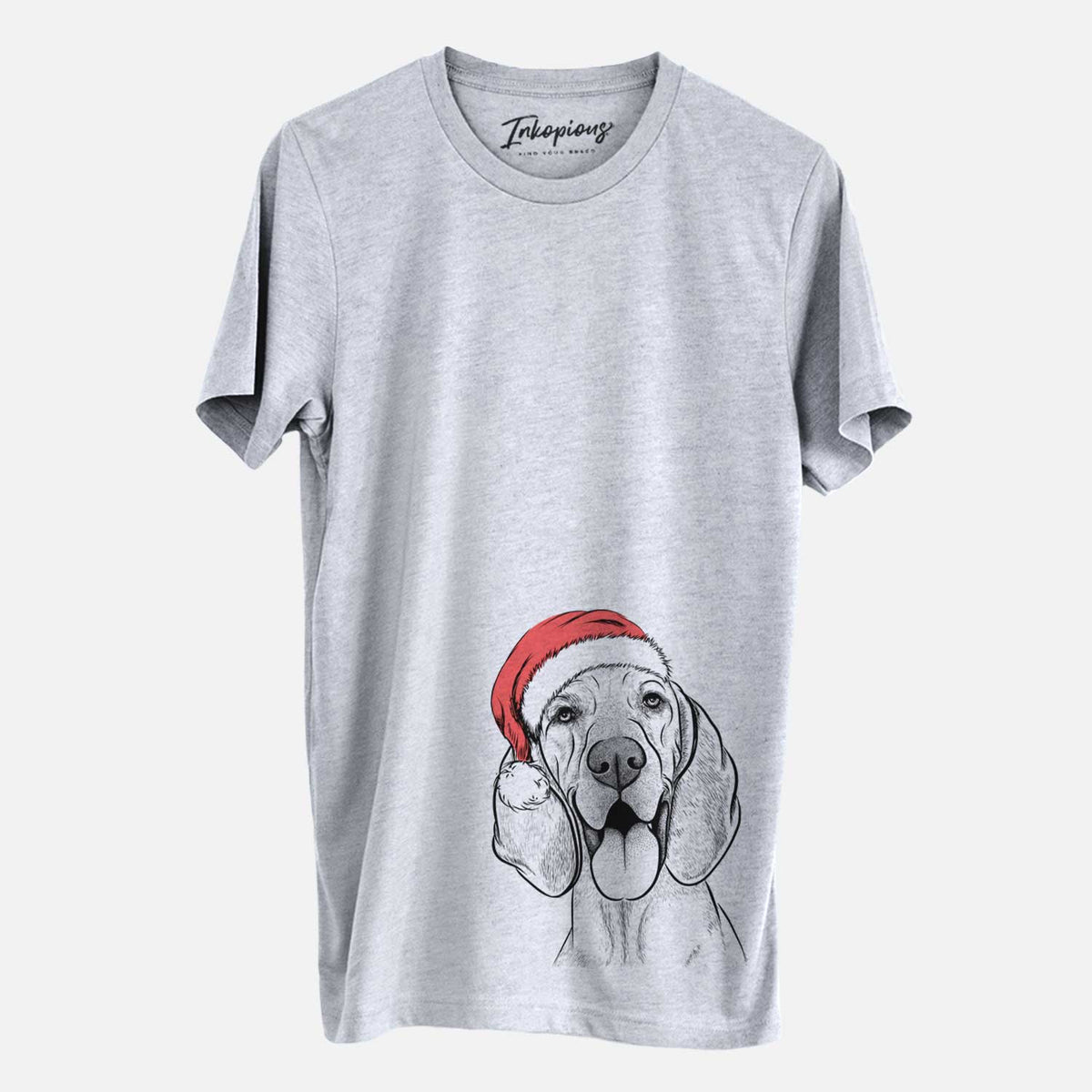 Santa Winston the Redbone Coonhound - Unisex Crewneck