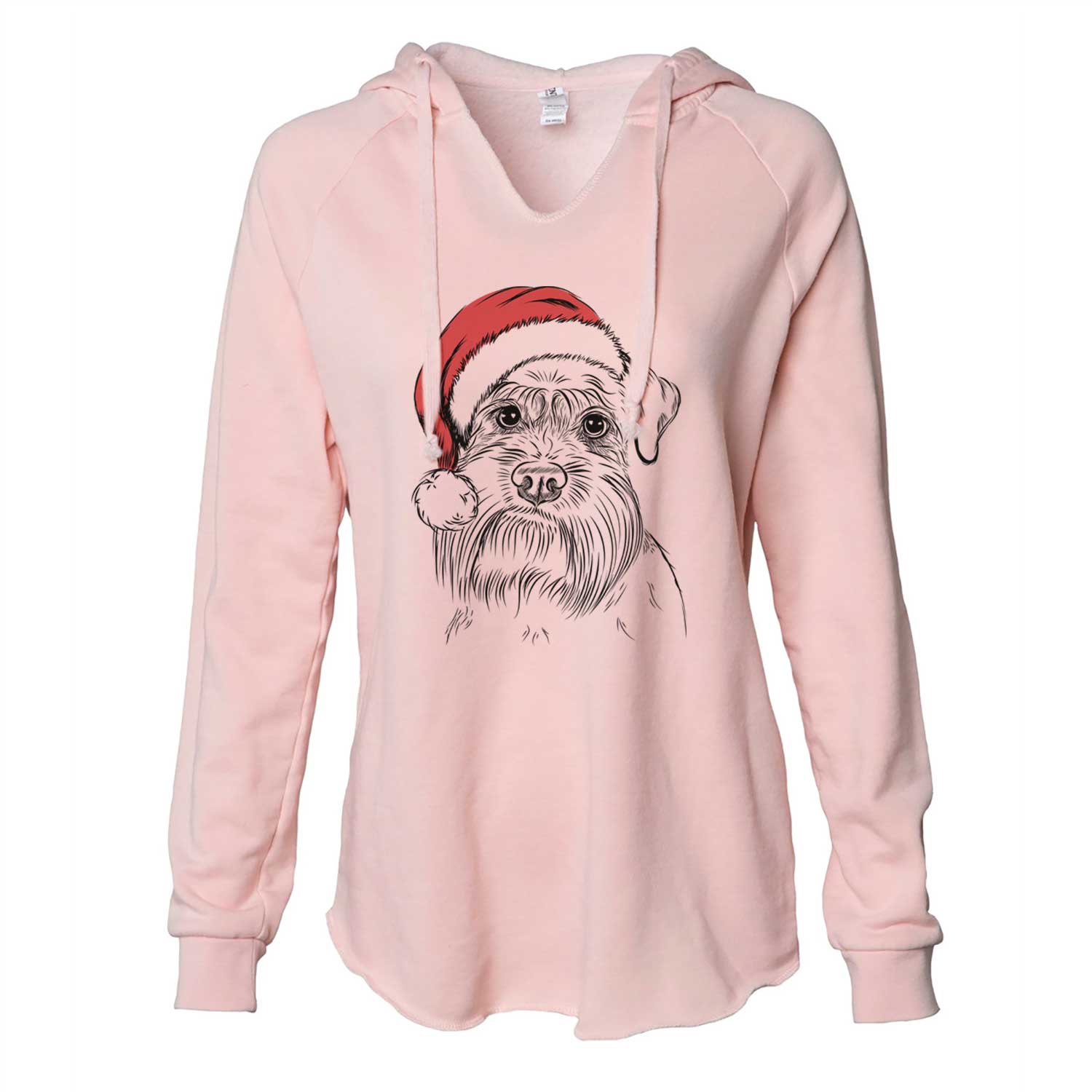 Wrigley the Schnauzer - Cali Wave Hooded Sweatshirt