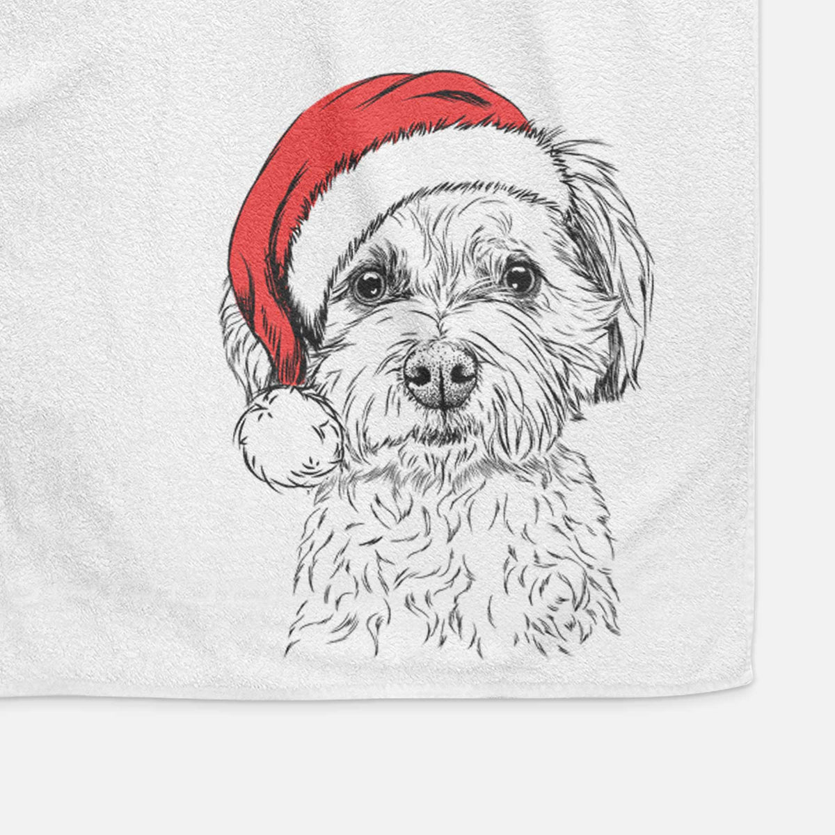 Wyatt the Coton de Tulear Decorative Hand Towel