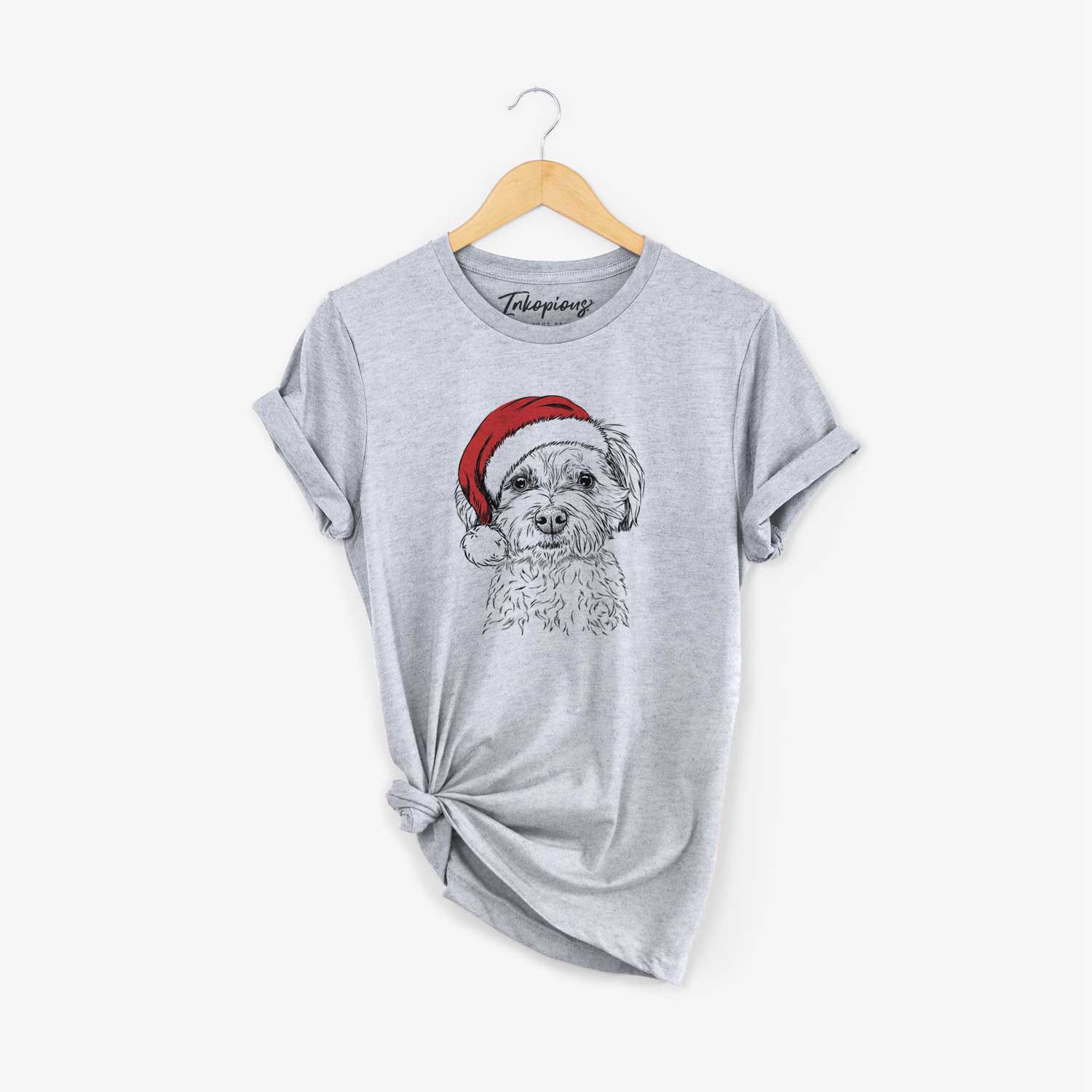 Santa Wyatt the Coton de Tulear - Unisex Crewneck