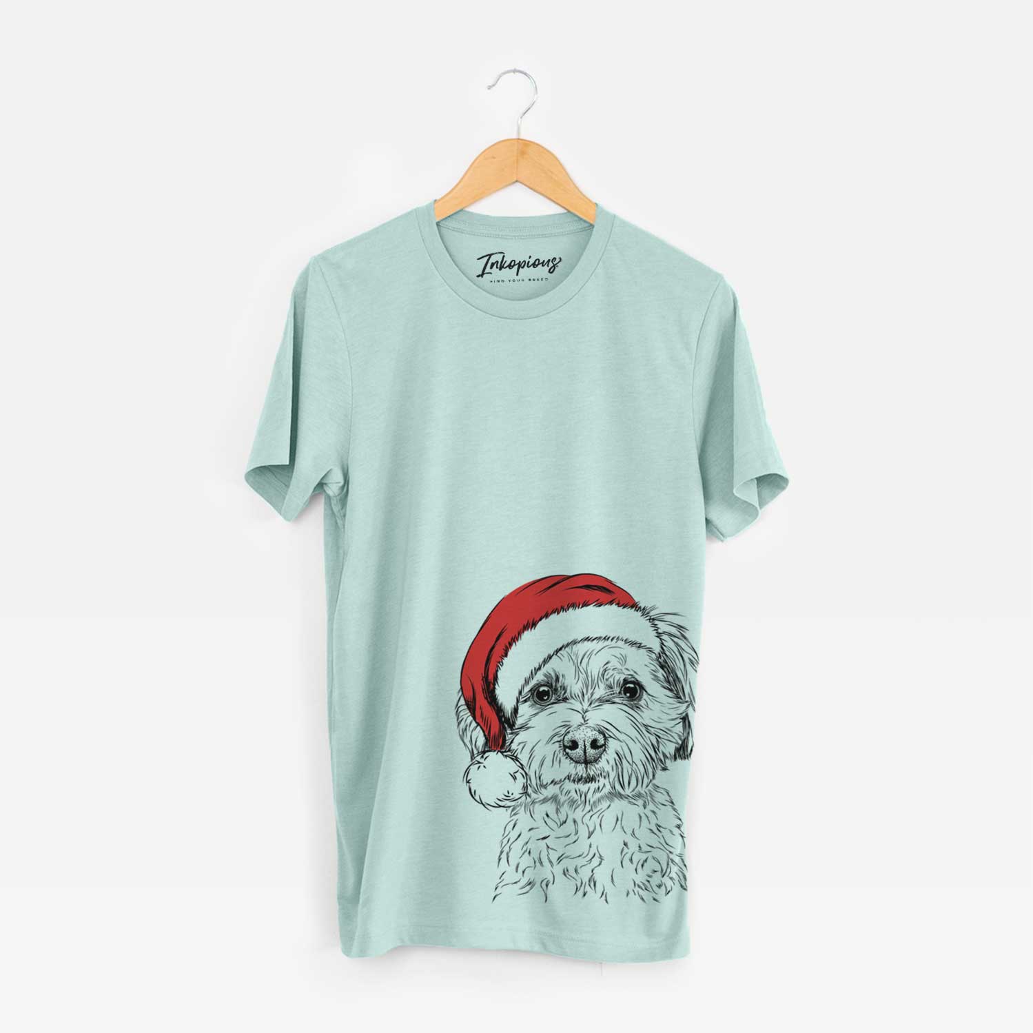 Santa Wyatt the Coton de Tulear - Unisex Crewneck