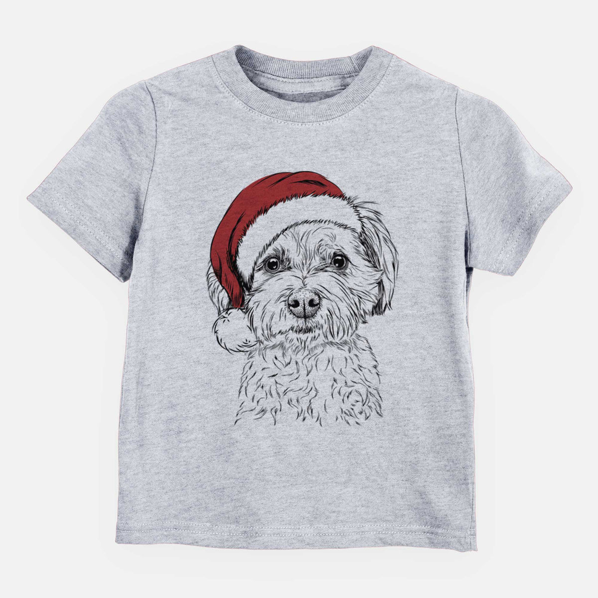 Santa Wyatt the Coton de Tulear - Kids/Youth/Toddler Shirt