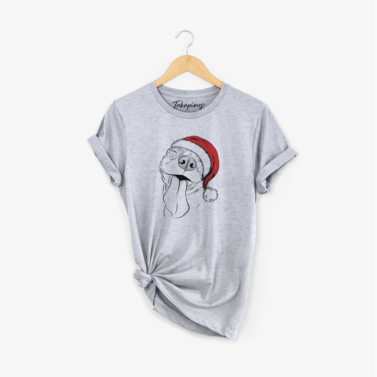 Santa Xena the American Staffordshire Terrier - Unisex Crewneck