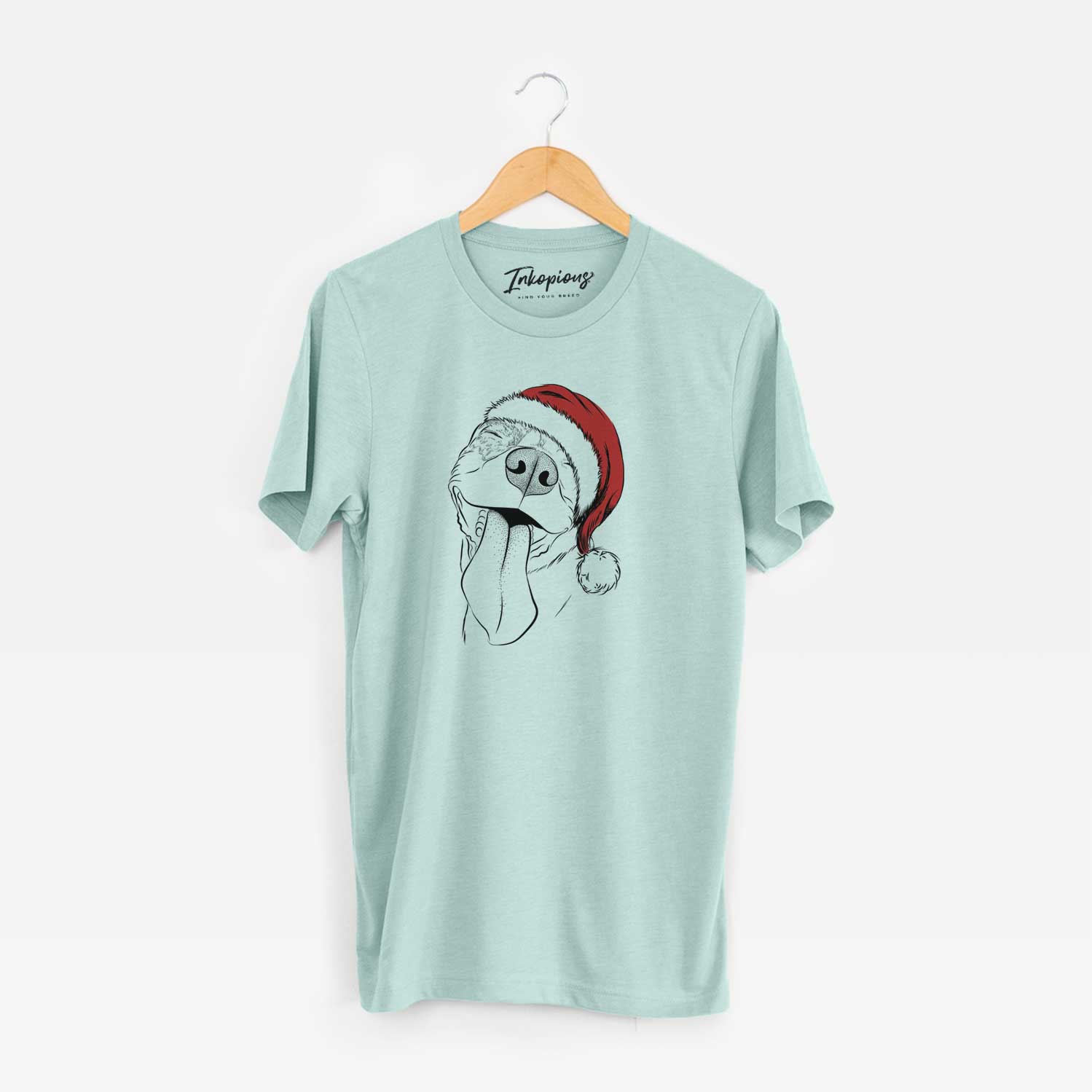 Santa Xena the American Staffordshire Terrier - Unisex Crewneck
