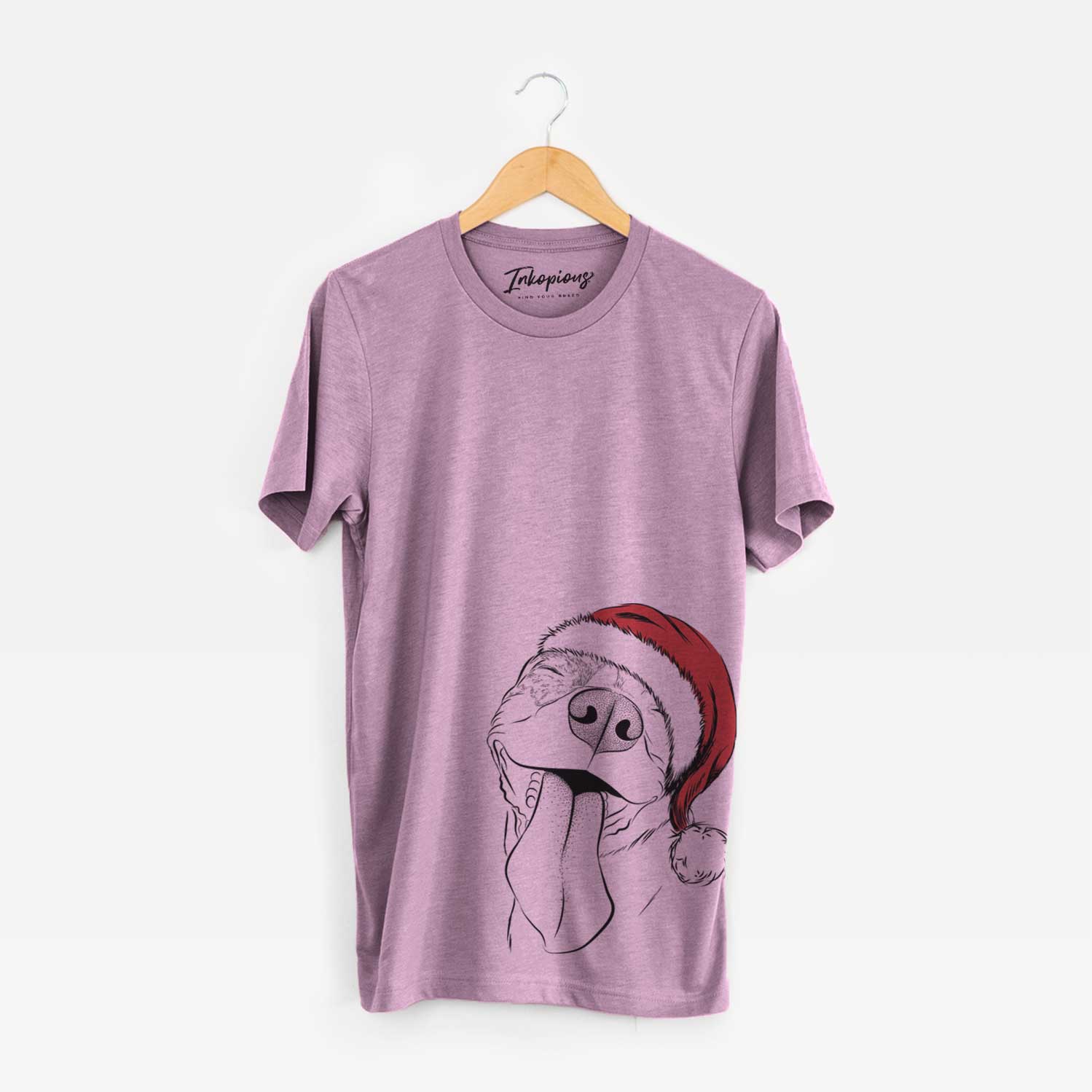 Santa Xena the American Staffordshire Terrier - Unisex Crewneck