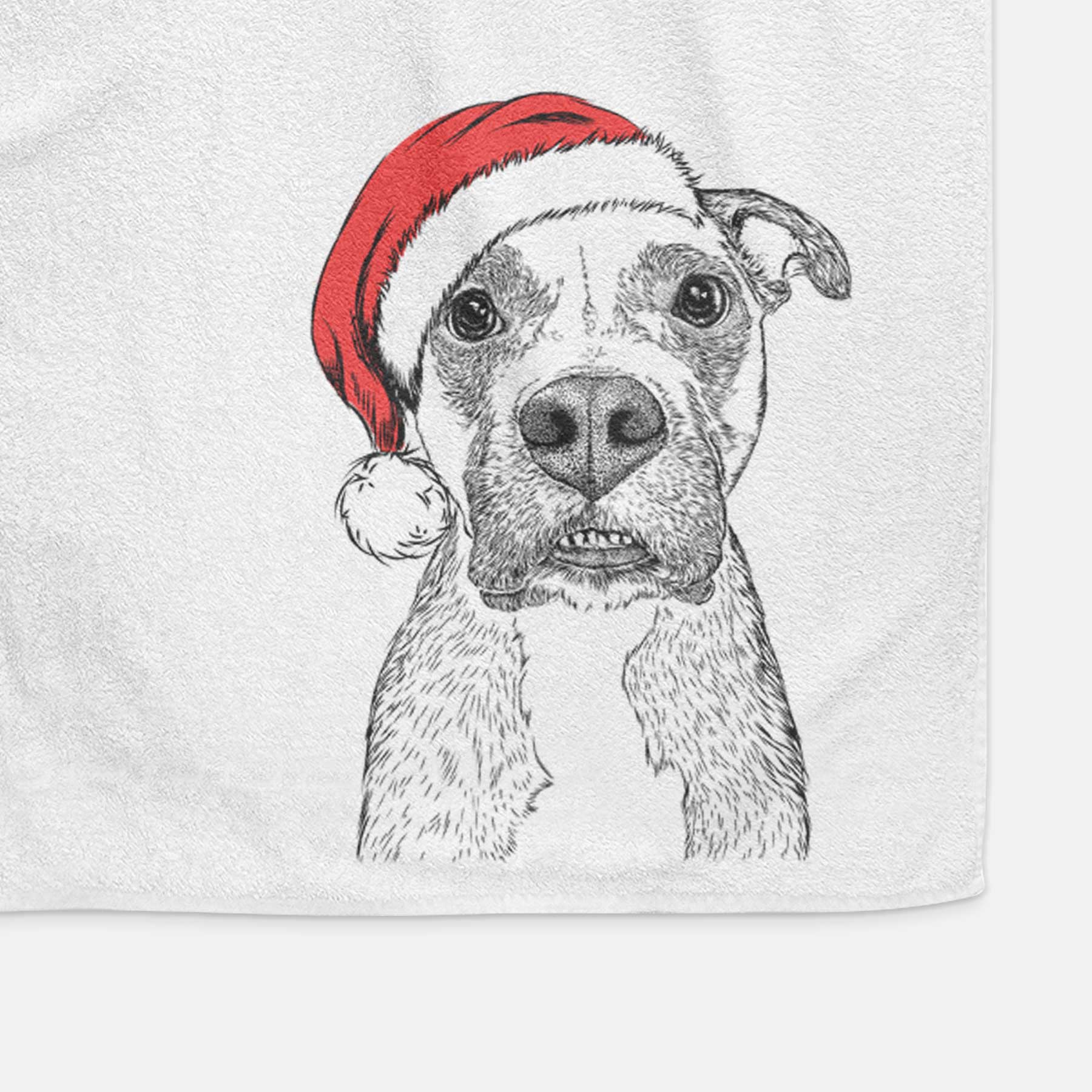 Xena the Mixed Breed Decorative Hand Towel