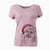 Santa Yakuza the Shiba Inu - Women's V-neck Shirt