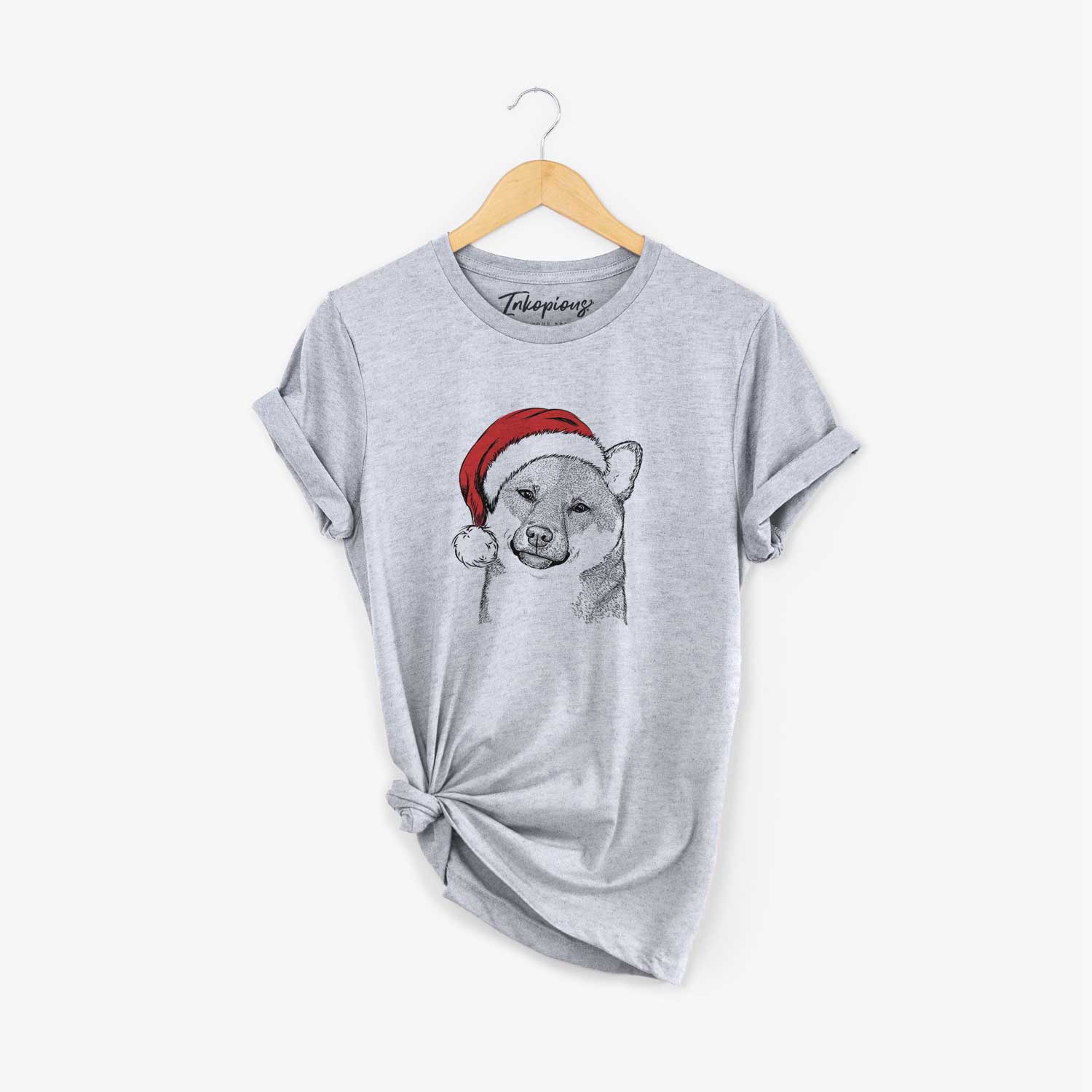 Santa Yakuza the Shiba Inu - Unisex Crewneck