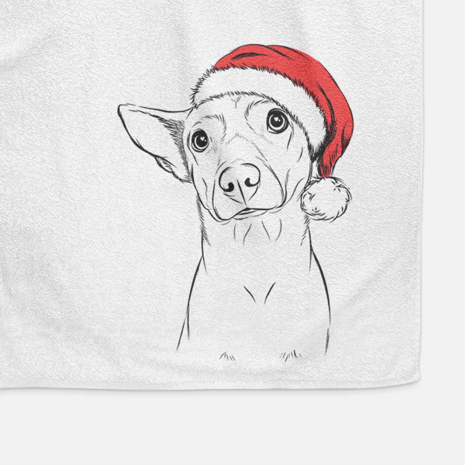 Yogi the Mixed Breed Decorative Hand Towel