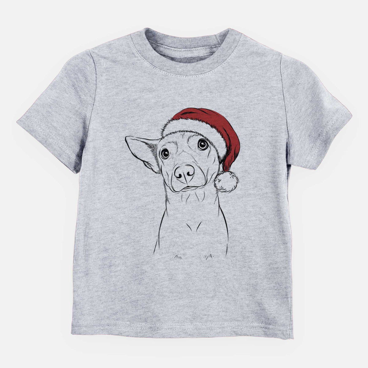 Santa Yogi the Mixed Breed - Kids/Youth/Toddler Shirt