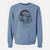 Santa Yuki the Poodle - Unisex Pigment Dyed Crew Sweatshirt