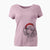 Santa Yuki the Poodle - Women's Perfect V-neck Shirt