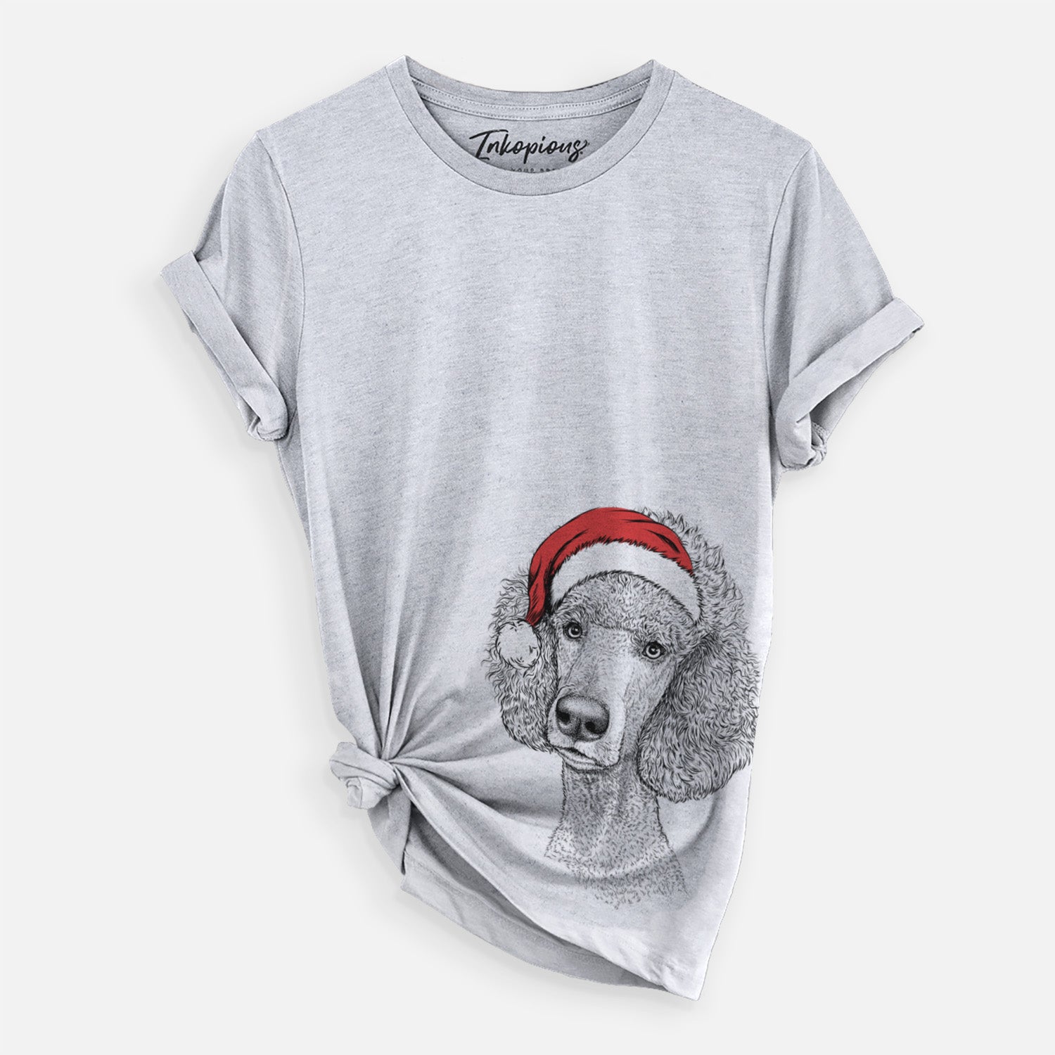 Santa Yuki the Poodle - Unisex Crewneck