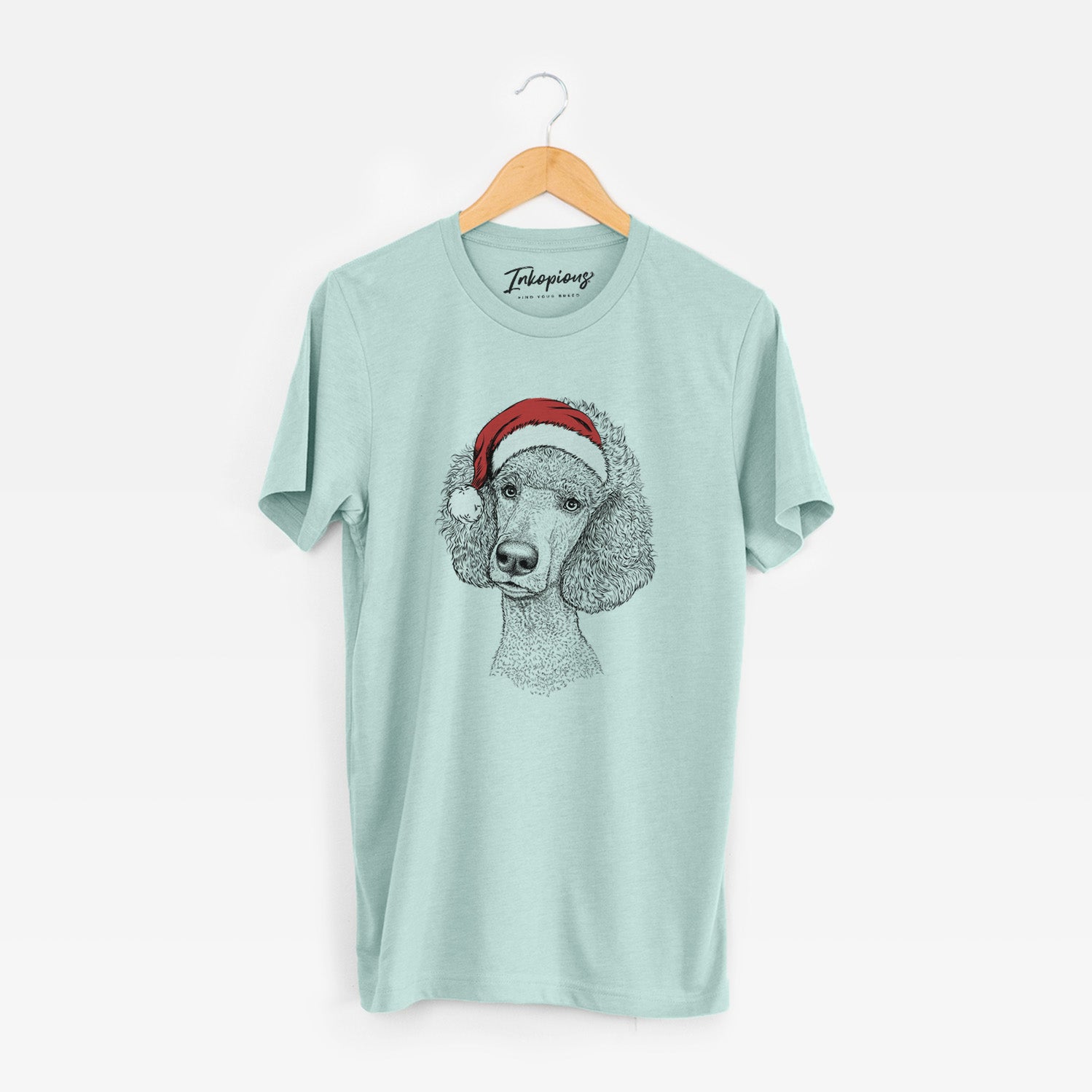 Santa Yuki the Poodle - Unisex Crewneck