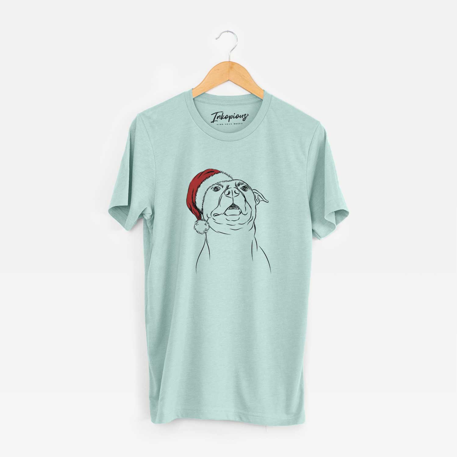 Santa Zada the Pitbull - Unisex Crewneck