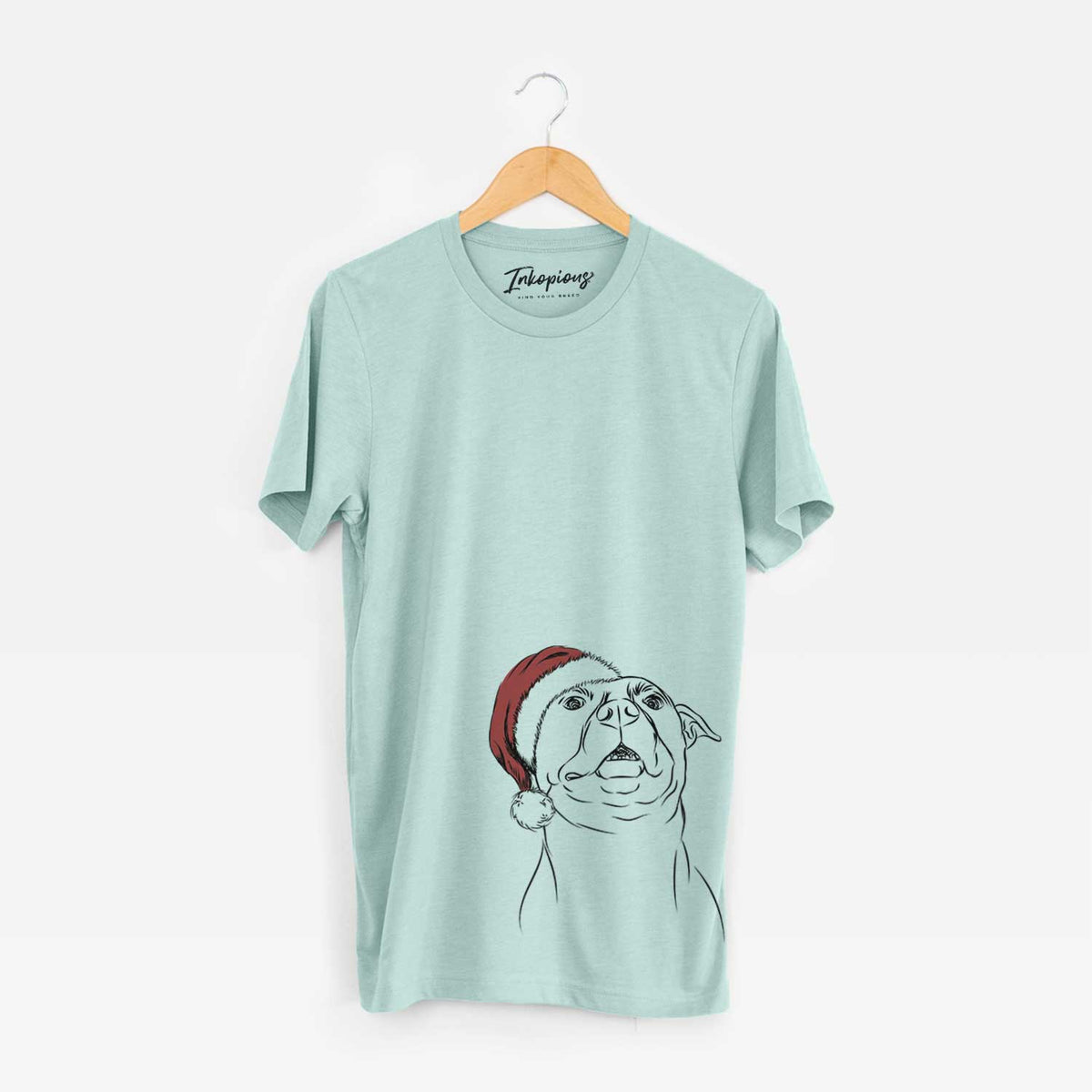 Santa Zada the Pitbull - Unisex Crewneck