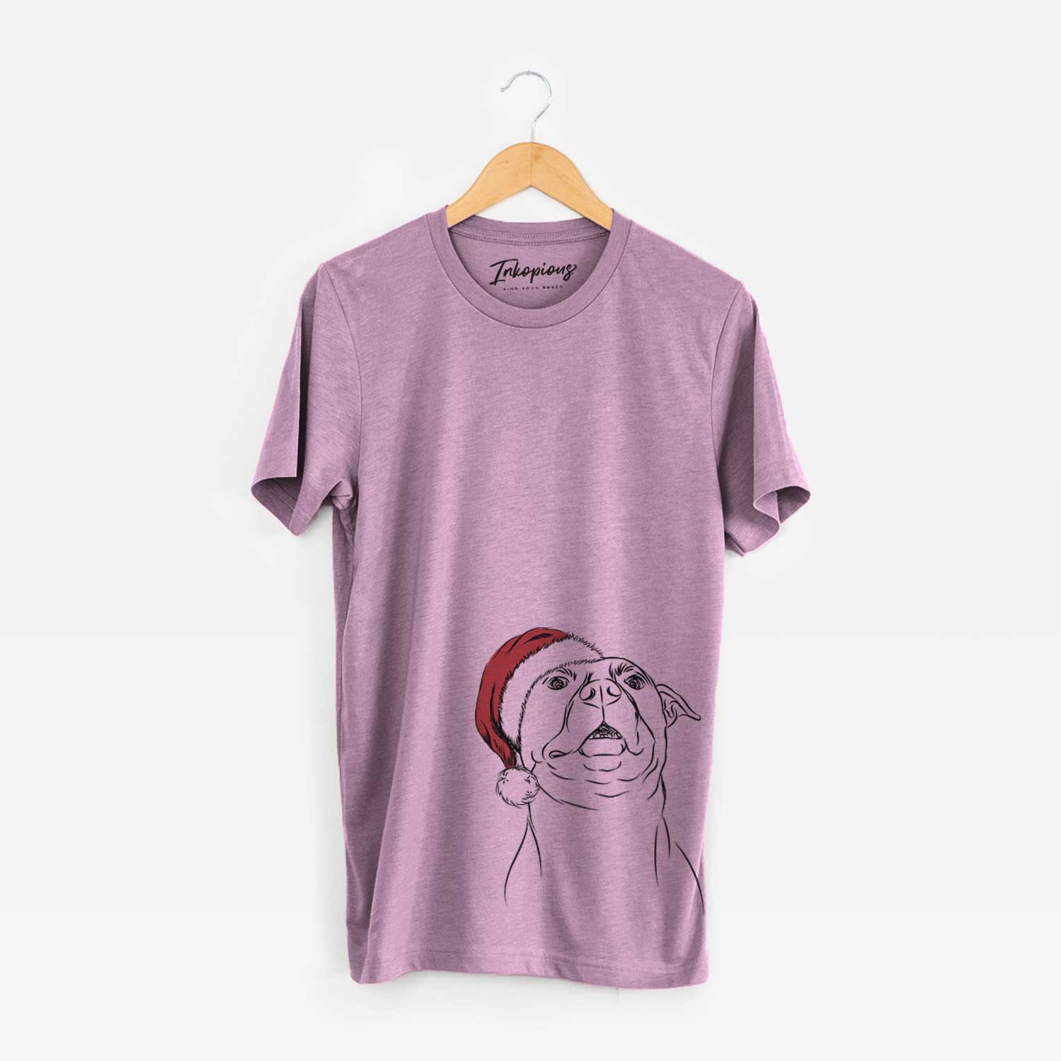 Santa Zada the Pitbull - Unisex Crewneck