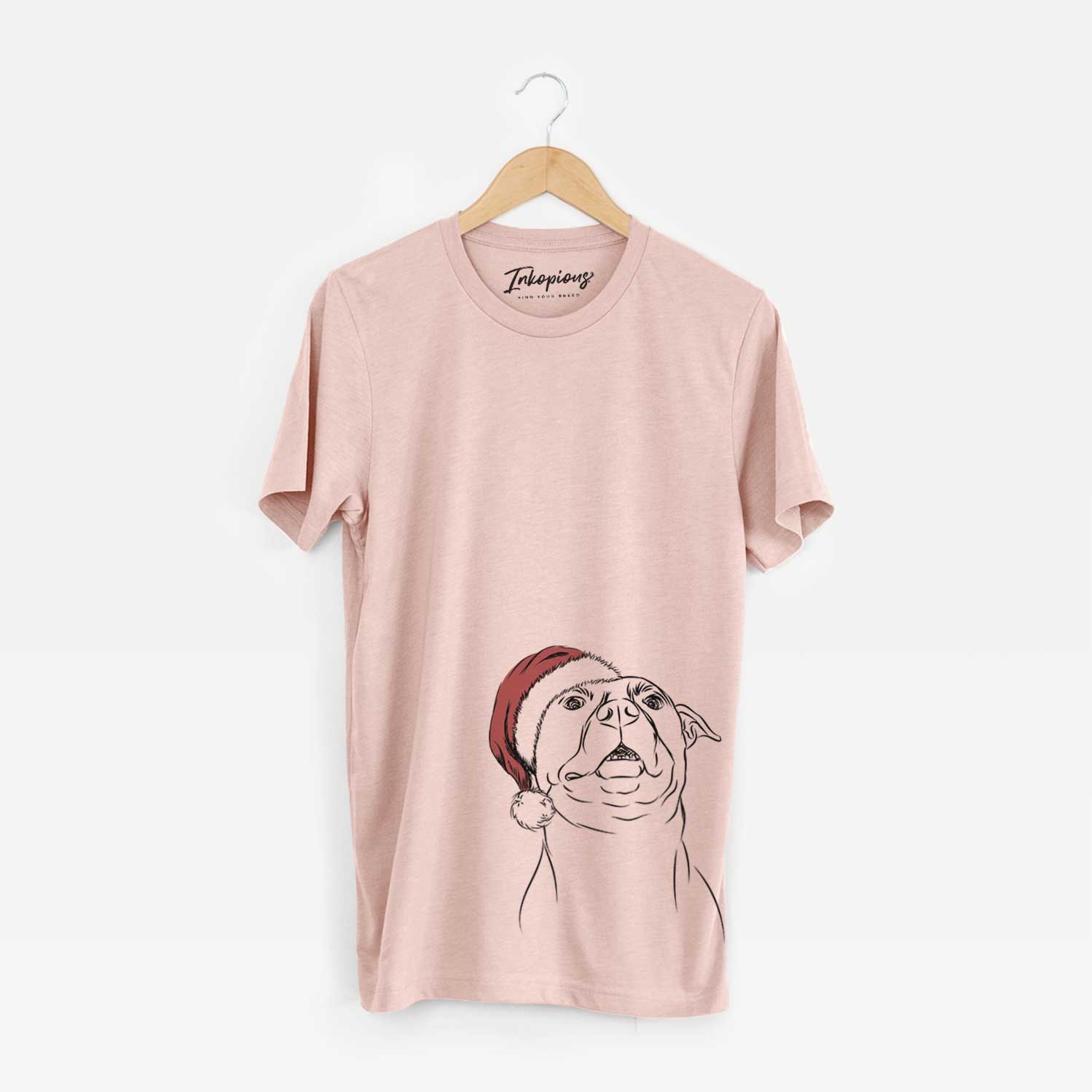 Santa Zada the Pitbull - Unisex Crewneck