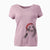 Santa Zahra the Saluki - Women's V-neck Shirt