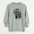 Santa Zed the Zebra - Unisex Pigment Dyed Crew Sweatshirt