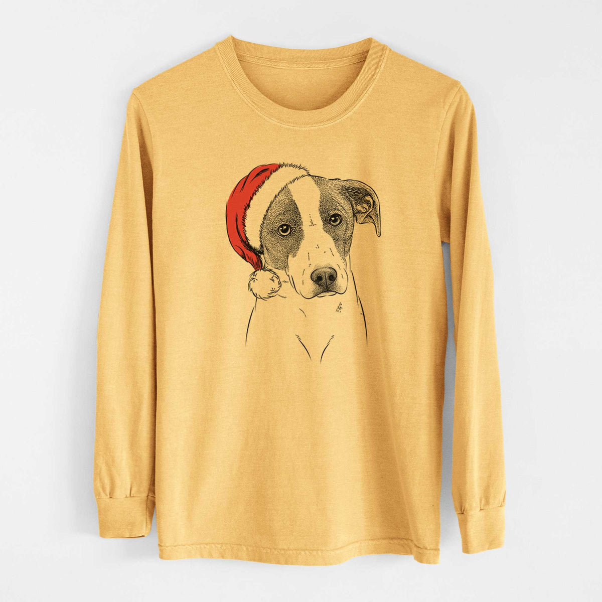 Santa Zephyr the Pointer Mix - Heavyweight 100% Cotton Long Sleeve
