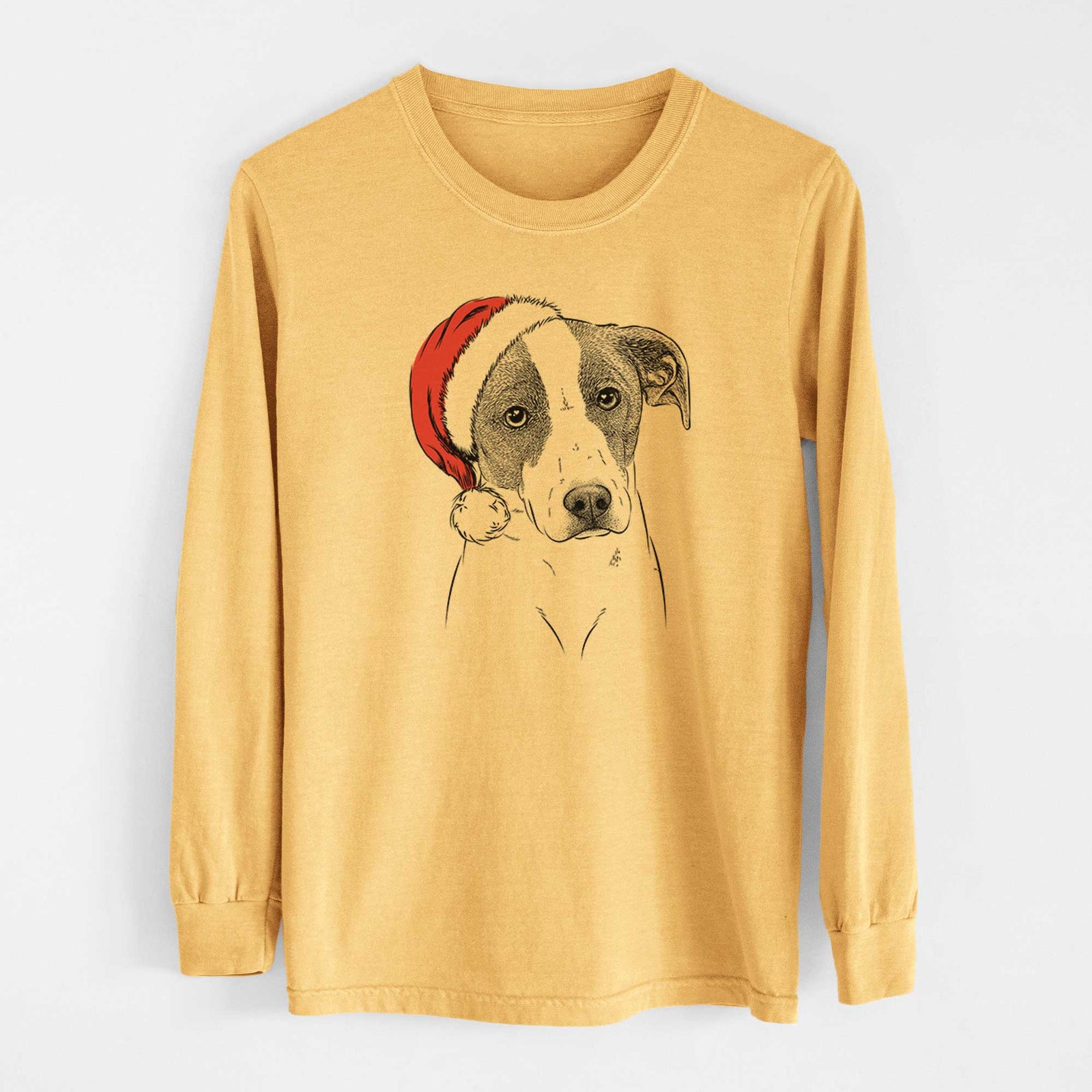 Santa Zephyr the Pointer Mix - Heavyweight 100% Cotton Long Sleeve