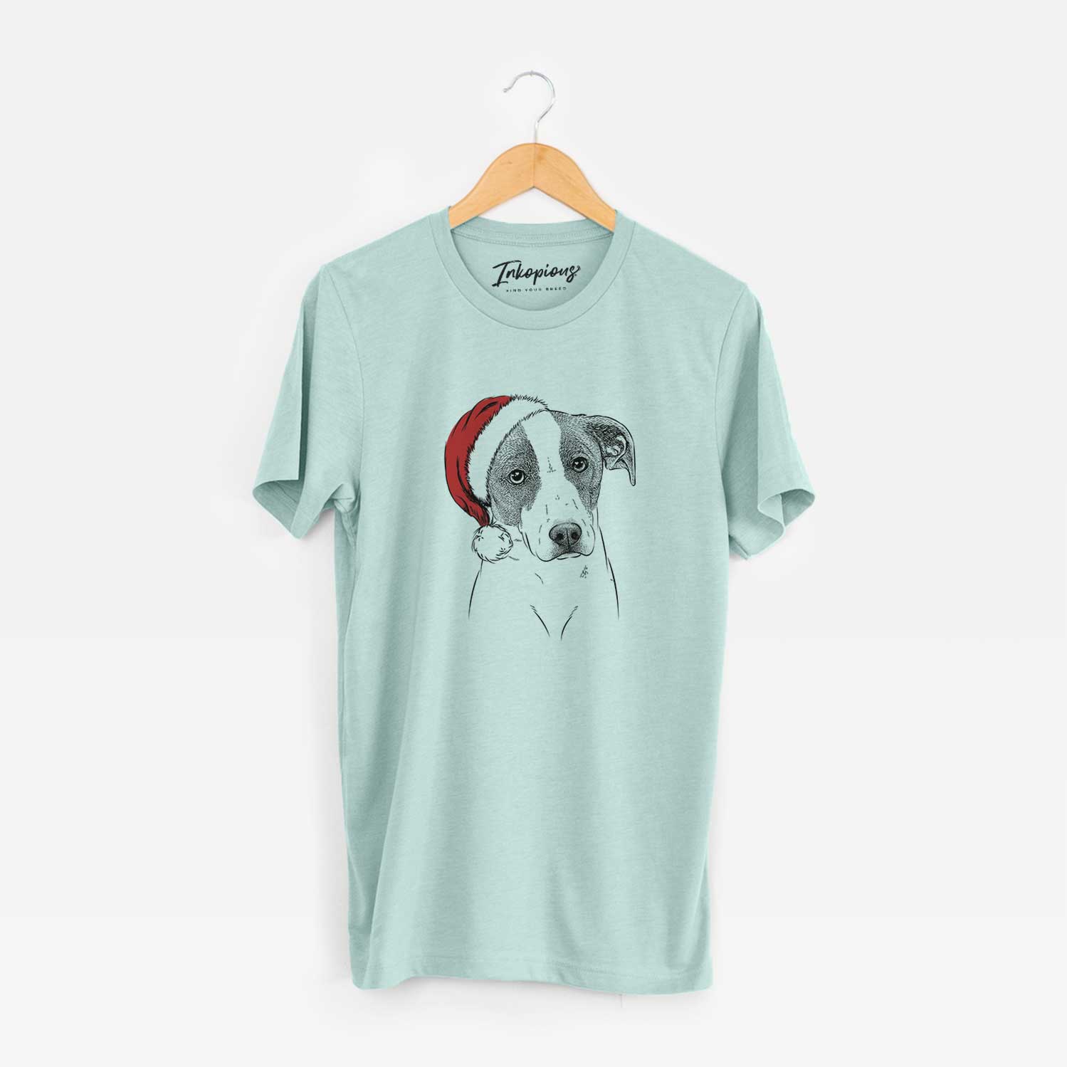 Santa Zephyr the Pointer Mix - Unisex Crewneck