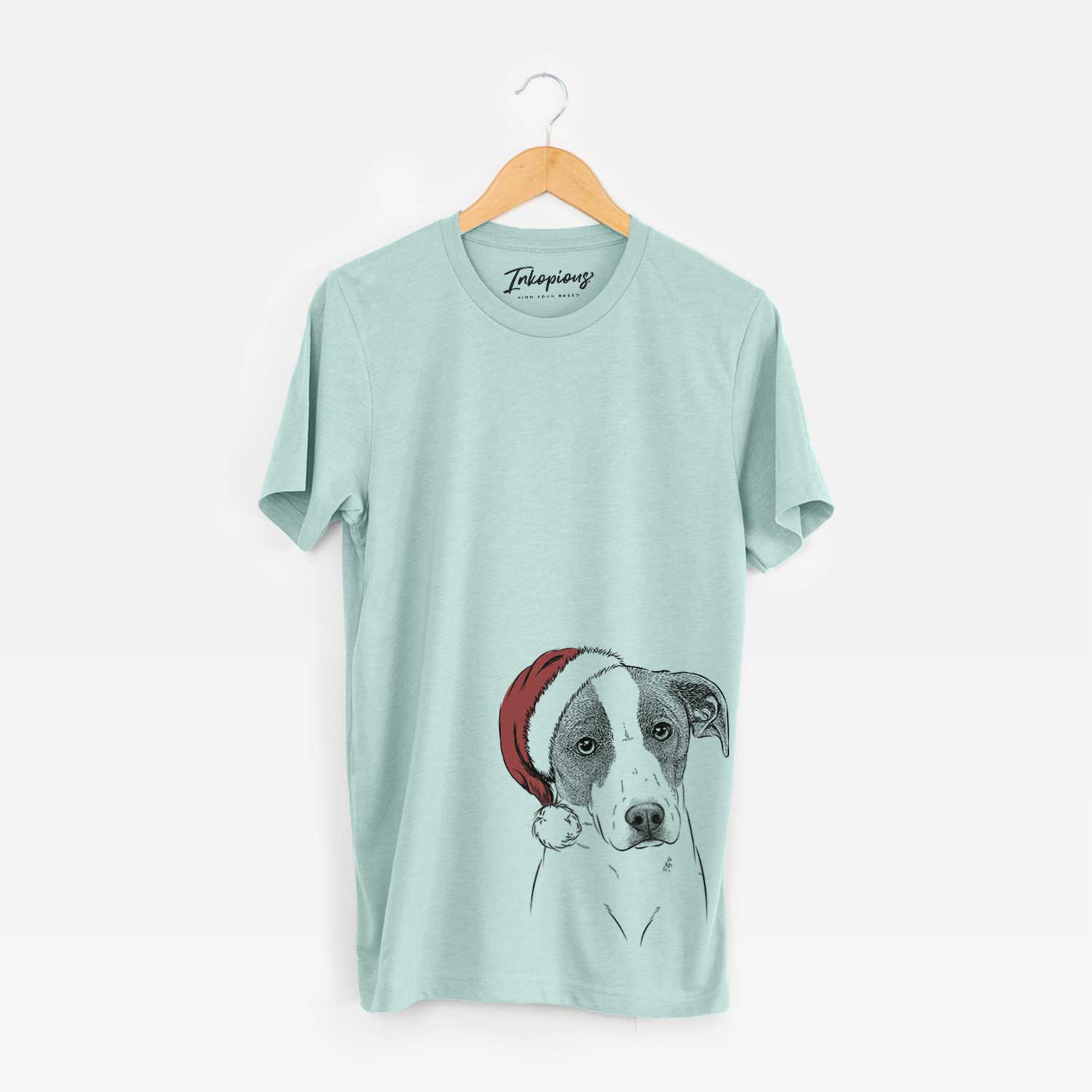 Santa Zephyr the Pointer Mix - Unisex Crewneck