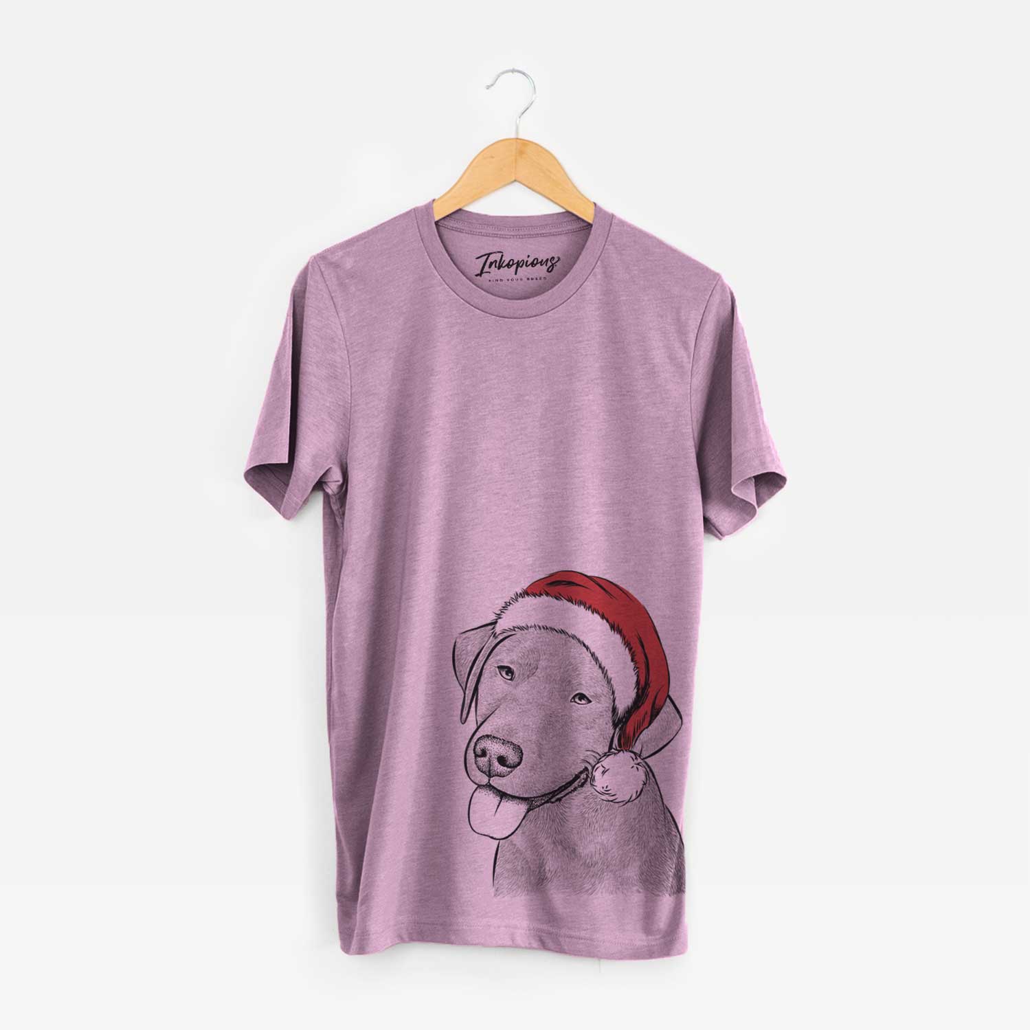 Santa Zeppelin the Black Labrador - Unisex Crewneck