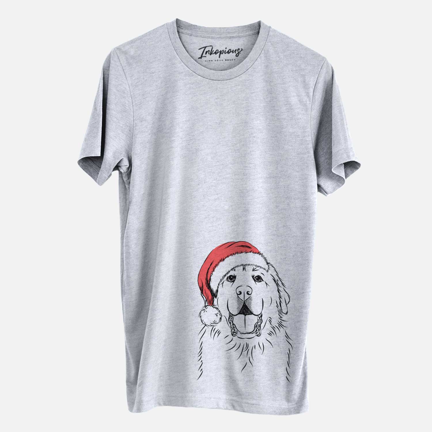 Santa Zeus the Great Pyrenees - Unisex Crewneck