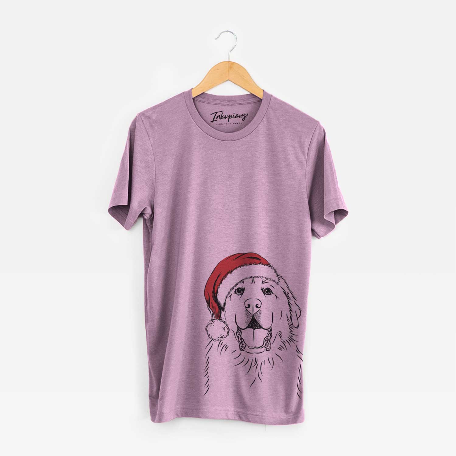 Santa Zeus the Great Pyrenees - Unisex Crewneck