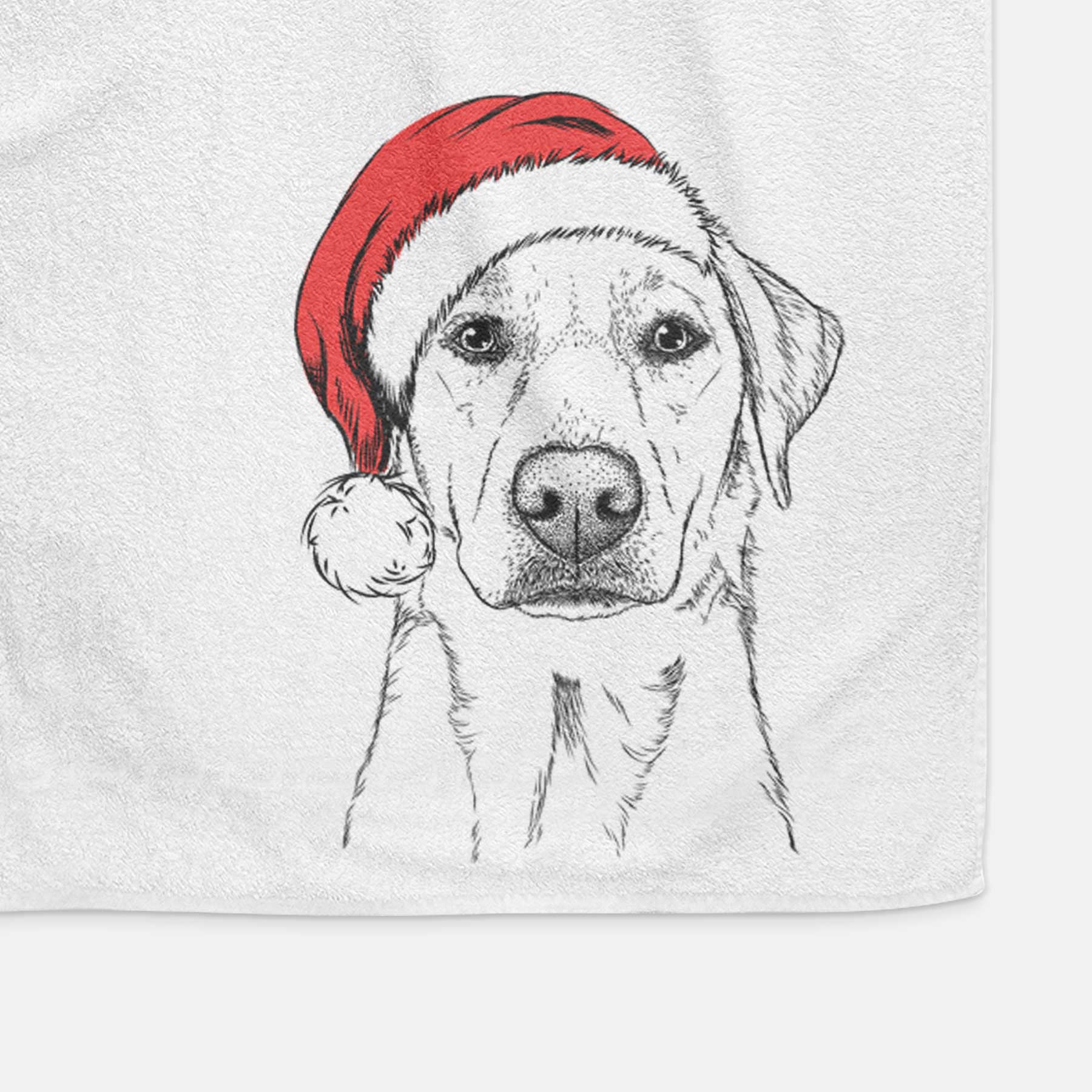 Zoe the Yellow Lab Decorative Hand Towel